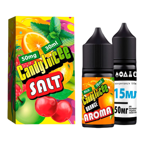 Набір Candy Juice Orange, 30 мл Сольовий
