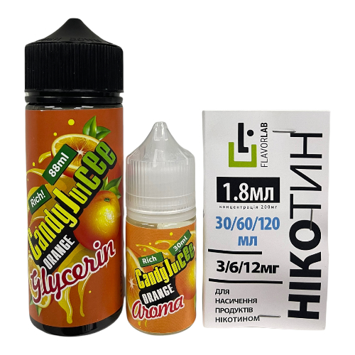 Набор Candy Juice Orange, 120 мл Органический