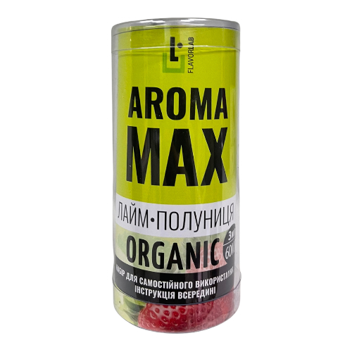 Набор Flavorlab Aroma MAX Лайм Клубника, 60 мл