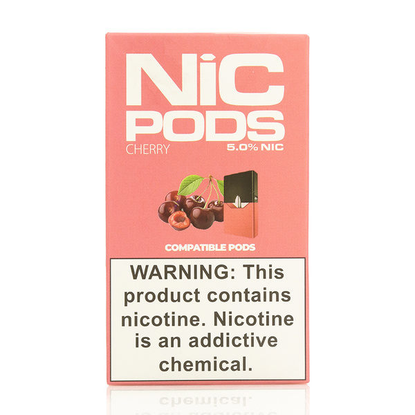 Испаритель одноразовый для Juul Nic Pods Cartridge Cherry 4 шт (Original)