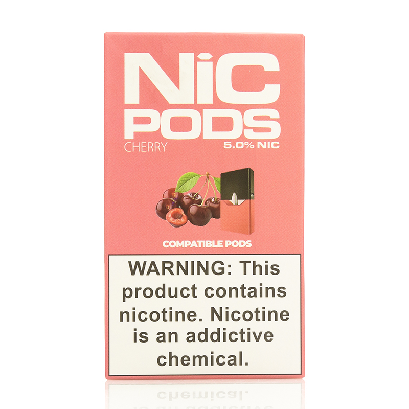 Випарник одноразовий для Juul Nic Pods Cartridge Cherry 4 шт (Original)