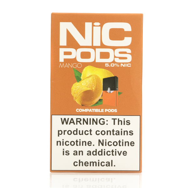 Испаритель одноразовый для Juul Nic Pods Cartridge Mango 4 шт (Original)