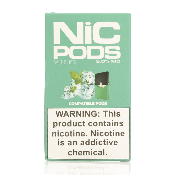 Испаритель одноразовый для Juul Nic Pods Cartridge Menthol 4 шт (Original)