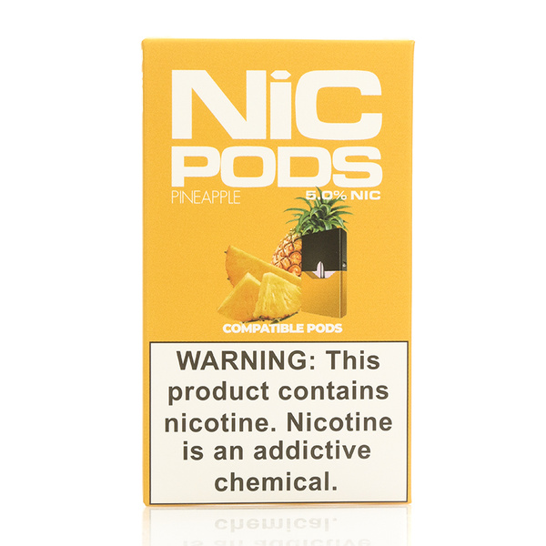 Испаритель одноразовый для Juul Nic Pods Cartridge Pineapple 4 шт (Original)