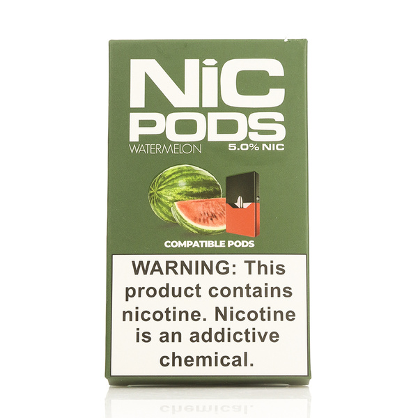 Испаритель одноразовый для Juul Nic Pods Cartridge Watermelon 4 шт (Original)