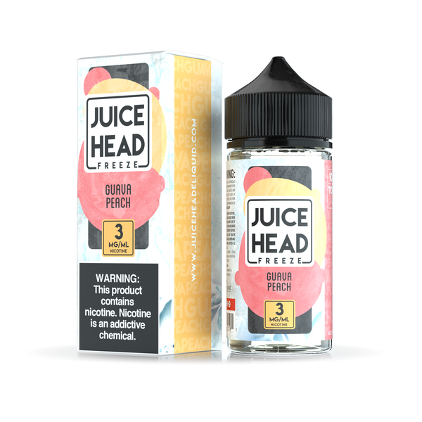 Жидкость Juice Head Freeze Series - Guava Peach, 100 мл