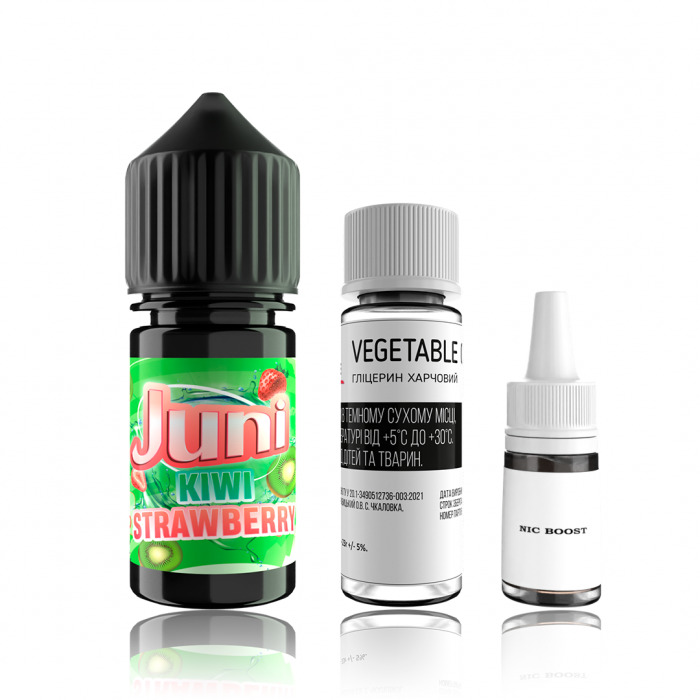 Набор Juni Kiwi Strawberry, 30 мл - 1