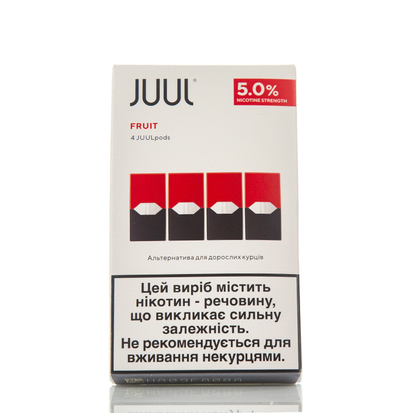 Сменный картридж JUUL Cartridge Fruit 4 шт (Original)