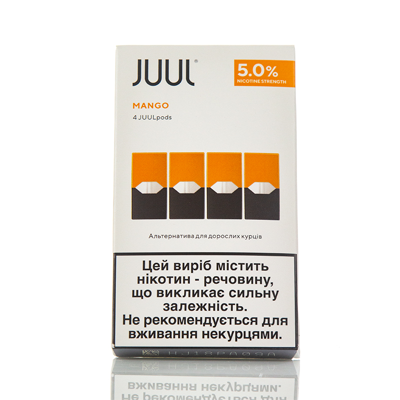 Змінний картридж JUUL Cartridge Mango 4 шт (Original)