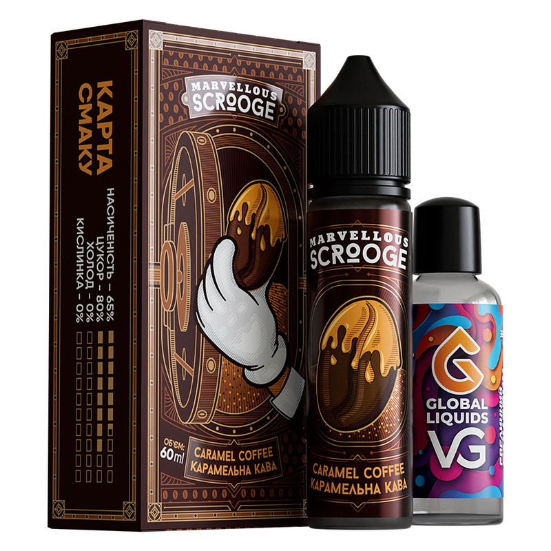 Набор Marvellous Scrooge Caramel Coffee, 60 мл