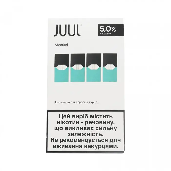 Картриджи JUUL Cartridge Menthol 5% 4 шт (Original)