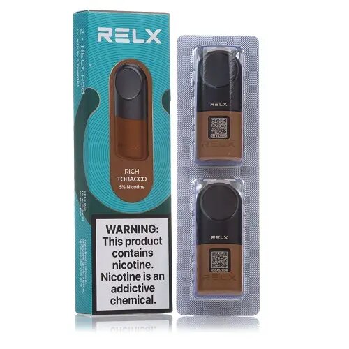 Сменный картридж RELX Rich Tobacco 50mg (Original) 1,7 мл