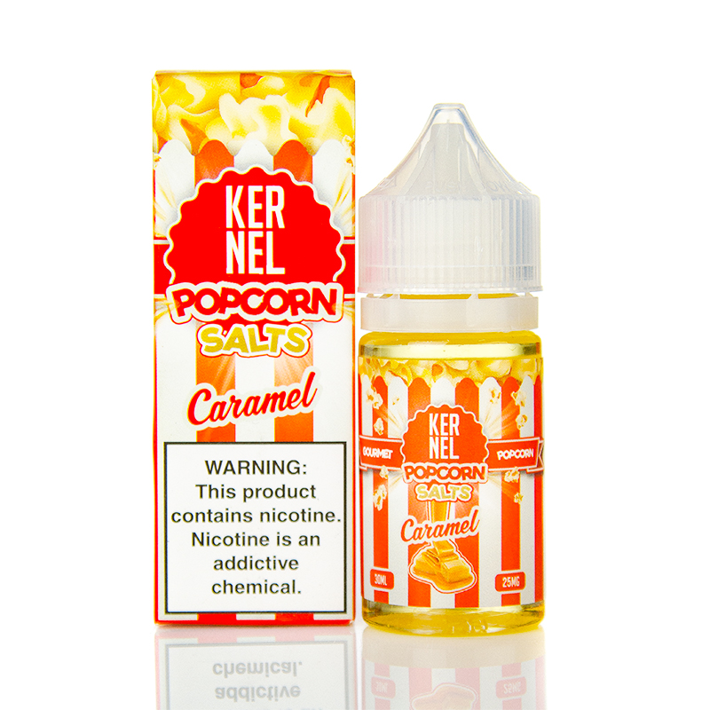 Рідина Kernel Salts Caramel Popcorn, 30 мл