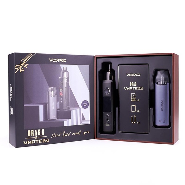Подарочный набор VooPoo Drag X 80w + Vmate 900mAh Pod Kit (Original)