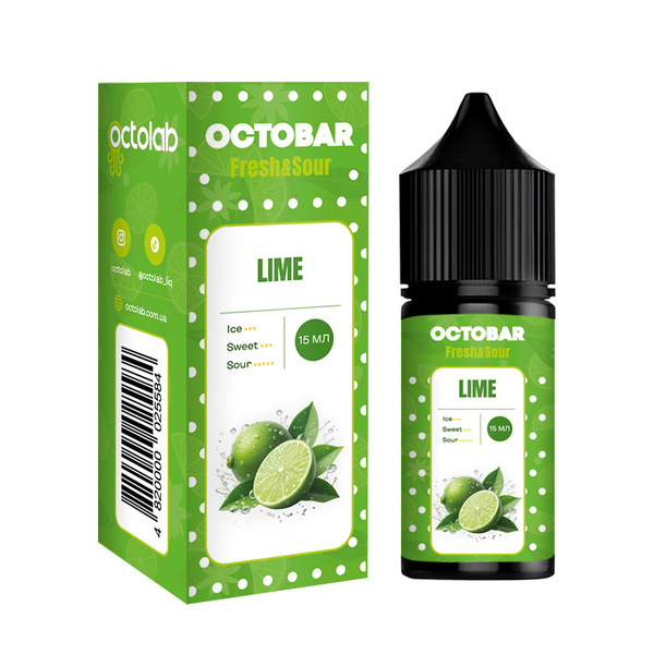 Набор Octobar Fresh Sour Lime, 30 мл