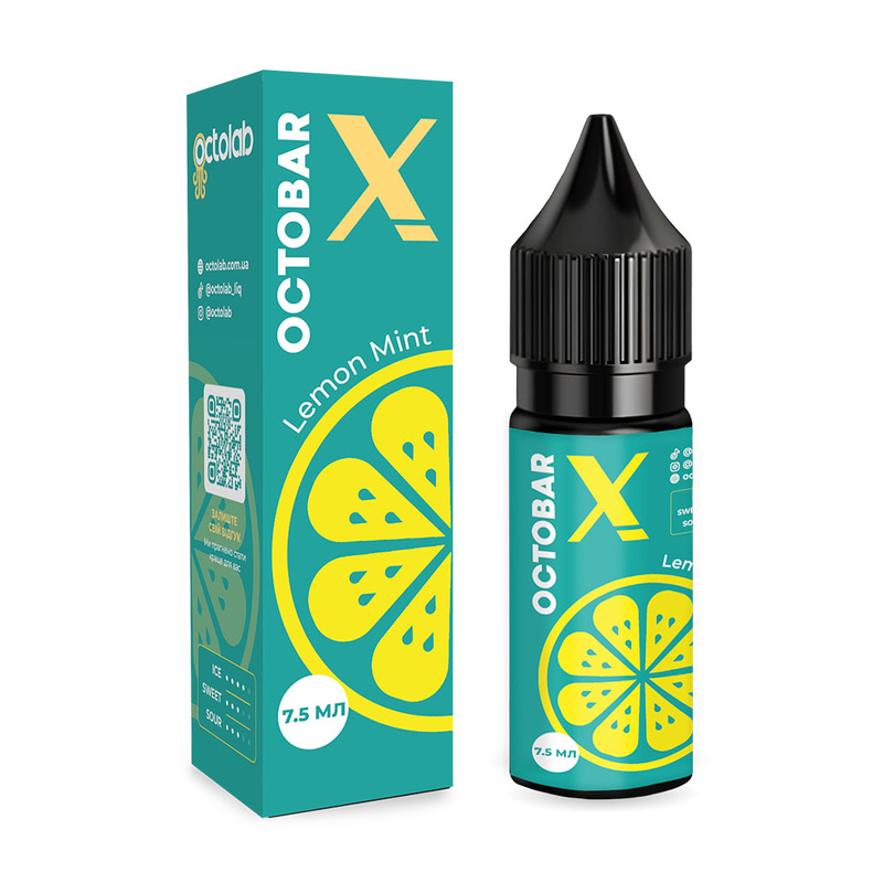 Набір Octobar X Lemon Mint, 15 мл