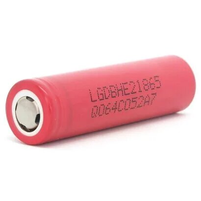 Акумулятор LG ICR18650 HE2 2500 mAh (до 20А) (Original) - 1