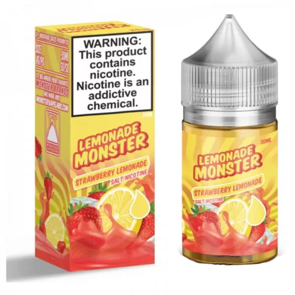 Жидкость Lemonade Monster Salt Strawberry Lemonade, 30 мл