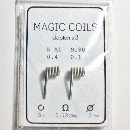Magic Coils Fused Clapton (преднамотанние койли + вата) - 3