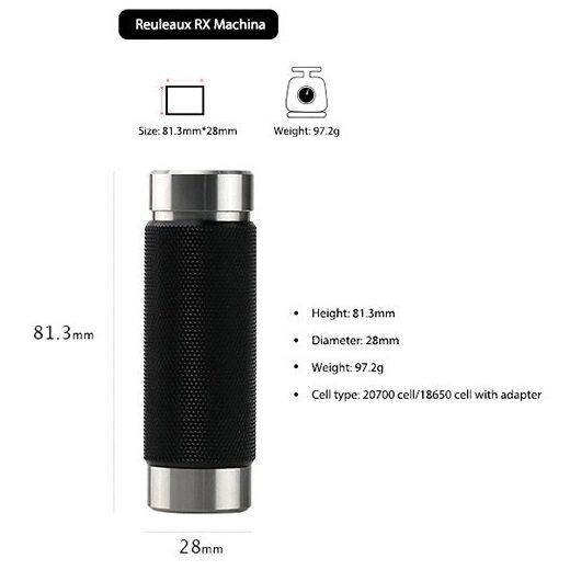 Механический мод Wismec Reuleaux RX Machina 20700 (Original) - 1