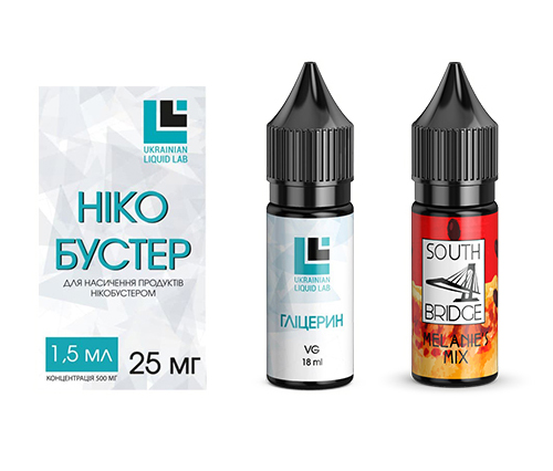 Набор South Bridge Melanies Mix, 30 мл Солевой