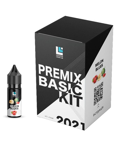 Набор Premix Basic Kit Melon Blues, 30 мл Солевой