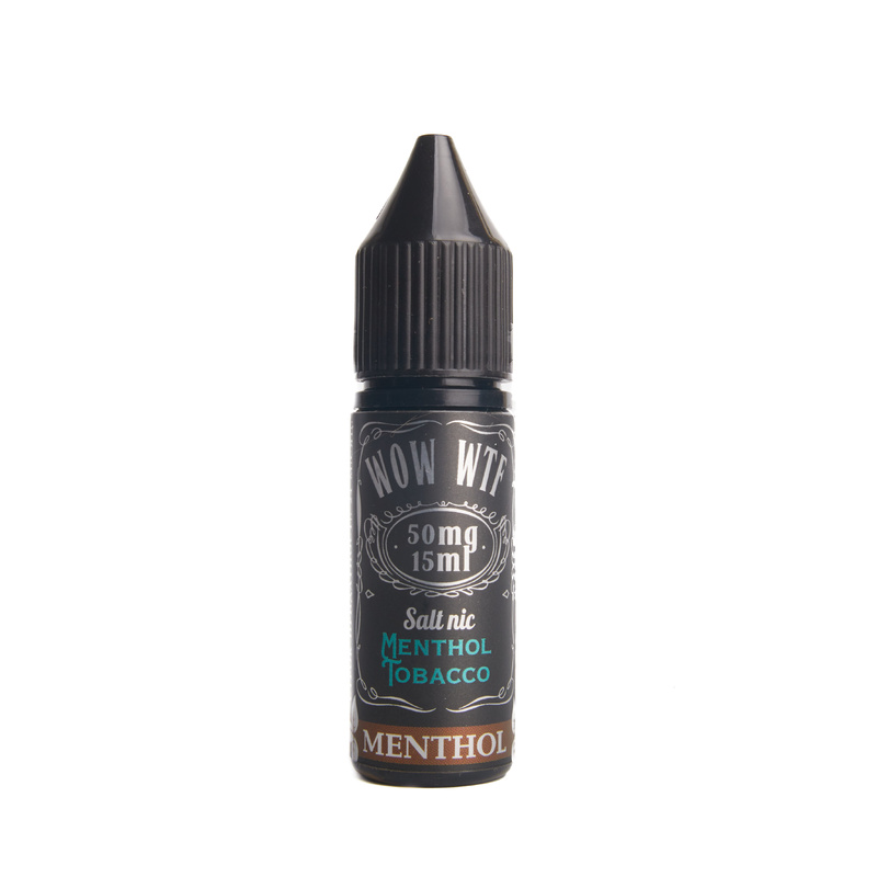 Рідина WTF Salt Mentol Tobacco, 10 мл