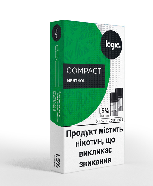 Сменный картридж для Logic Compact - Menthol 2 шт (Original)