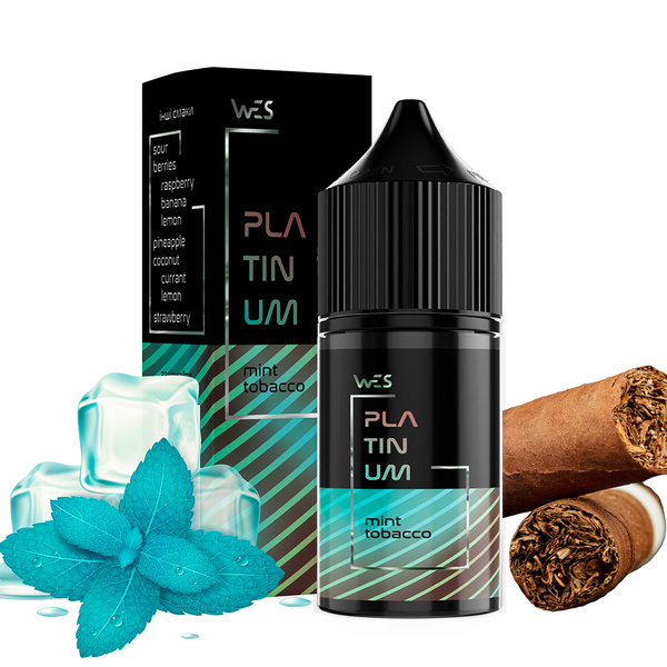 Набор WES Platinum Mint Tobacco, 30 мл