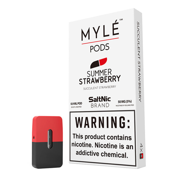 Змінний картридж для MYLE Device Pods - Summer Strawberry 4 шт (Original)