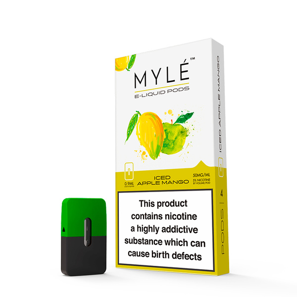 Змінний картридж для MYLE Device Pods - Iced Apple Mango 4 шт (Original)