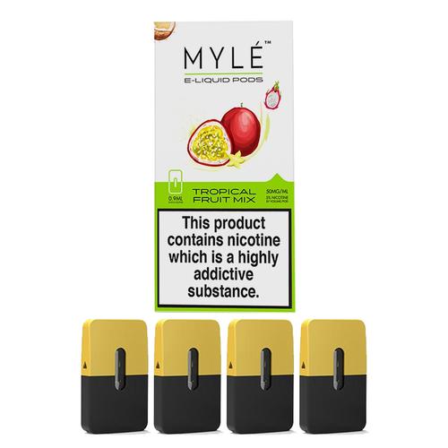 Сменный картридж для MYLE Device Pods - Tropical Fruit Mix 4 шт (Original)