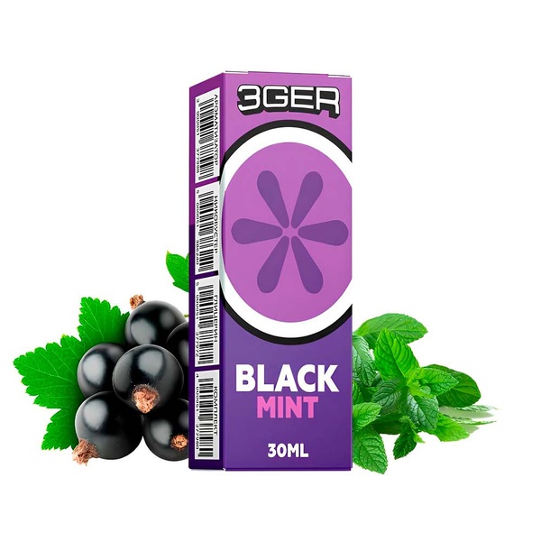 Набор 3Ger Blackcurrant Mint, 30 мл