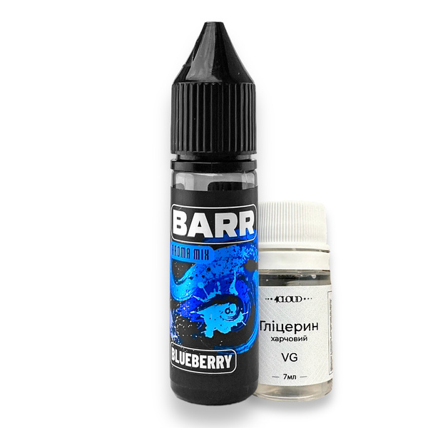 Набор 4Cloud Barr Blueberry, 15 мл