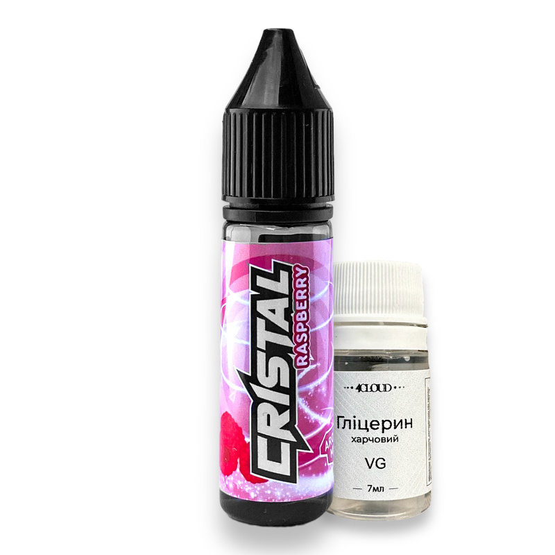 Набор 4Cloud Cristal Raspberry, 15 мл