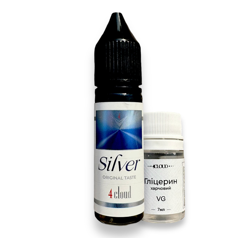 Набор 4Cloud Tobacco Silver, 15 мл