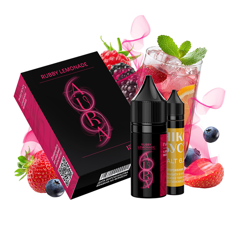 Набор Aura 69 Rubby Lemonade, 15 мл