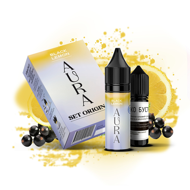 Набор Aura Black Lemon, 15 мл