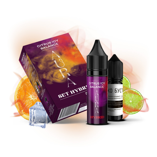 Набор Aura Hybrid Citrus Ice Balance, 10 мл