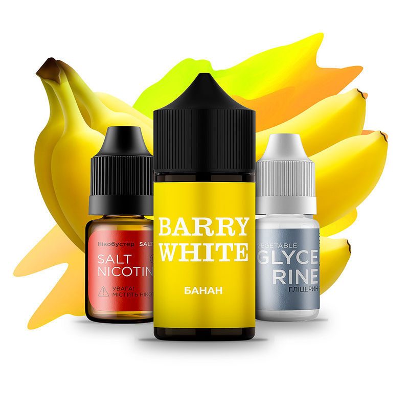 Набір Barry White Банан, 30 мл