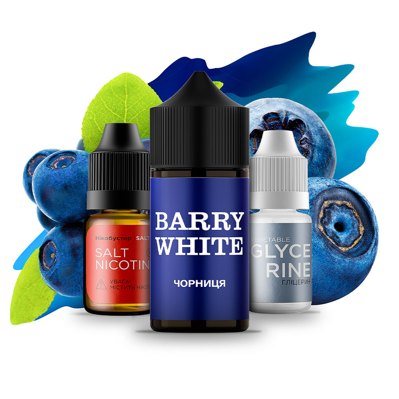 Набір Barry White Чорниця, 30 мл