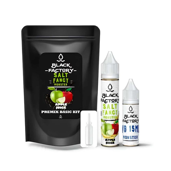 Набор Black Factory Salt Fancy Monster Apple Juice, 30 мл