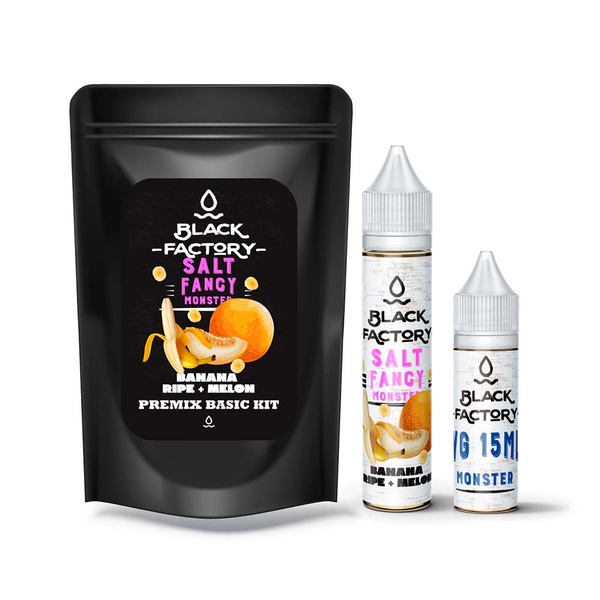 Набор Black Factory Salt Fancy Monster Banana Ripe Melon, 30 мл