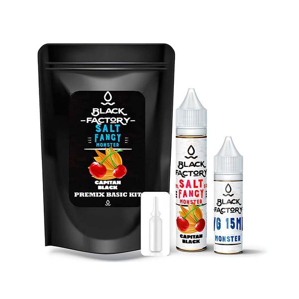 Набор Black Factory Salt Fancy Monster Capitan Black Salt, 30 мл