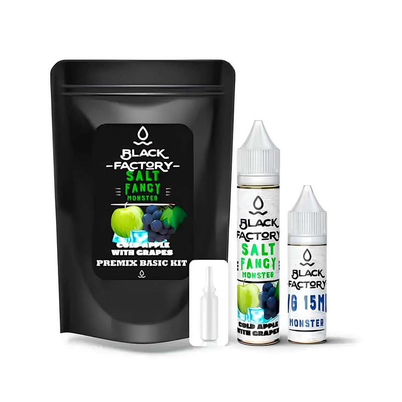 Набор Black Factory Salt Fancy Monster Cold Apple With Grape, 30 мл