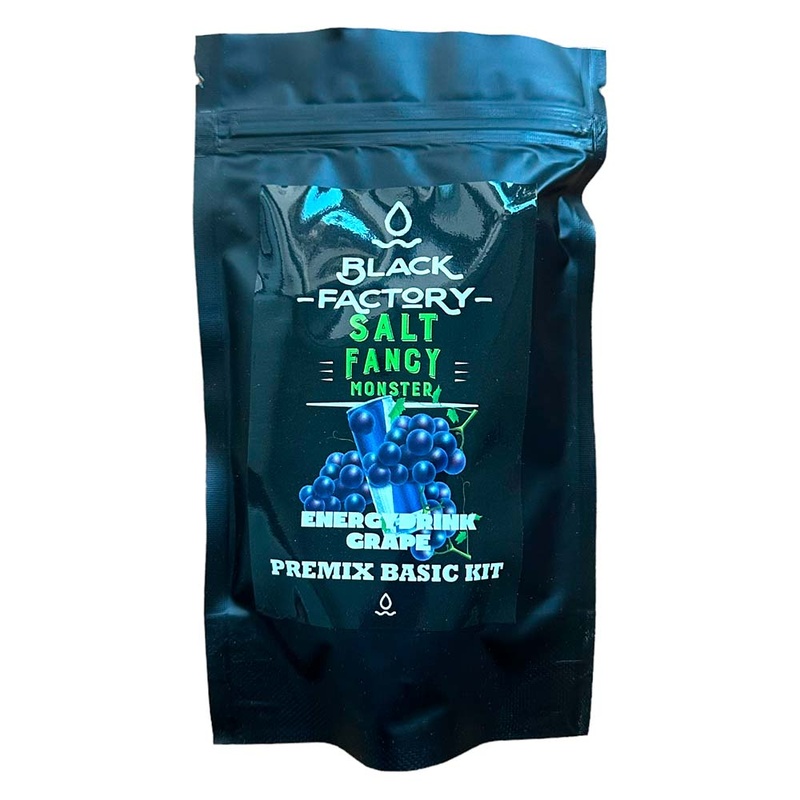 Набір Black Factory Salt Fancy Monster Energy Drink Grape, 30 мл - 1