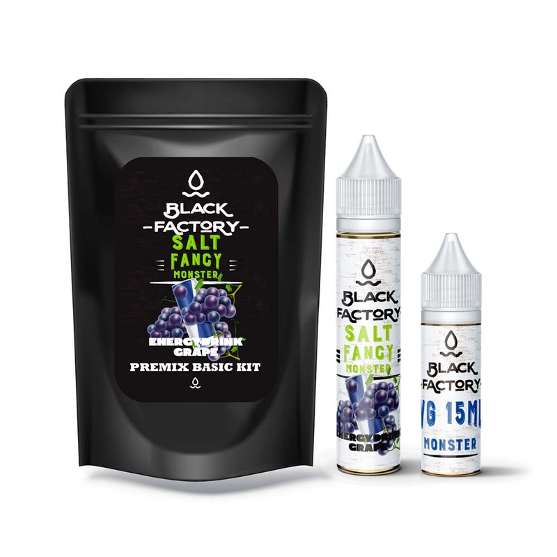 Набір Black Factory Salt Fancy Monster Energy Drink Grape, 30 мл