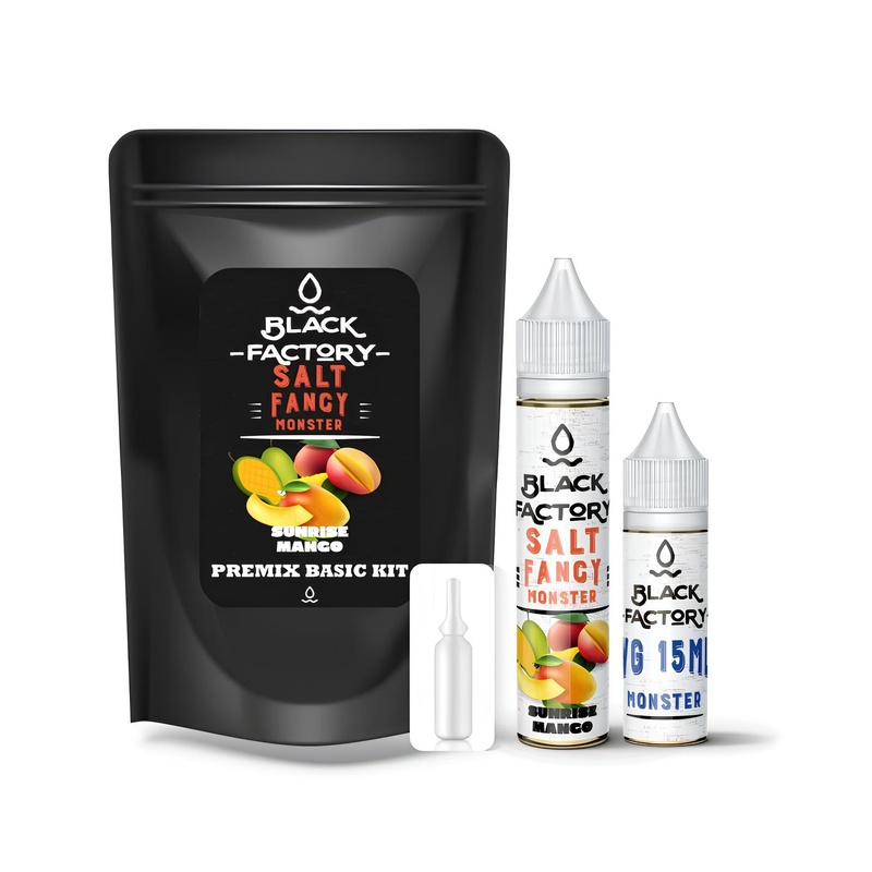 Набір Black Factory Salt Fancy Monster Mango Sunrise, 30 мл