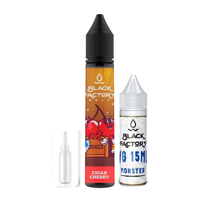 Набор Black Factory Salt Mixes Cigar Cherry, 30 мл