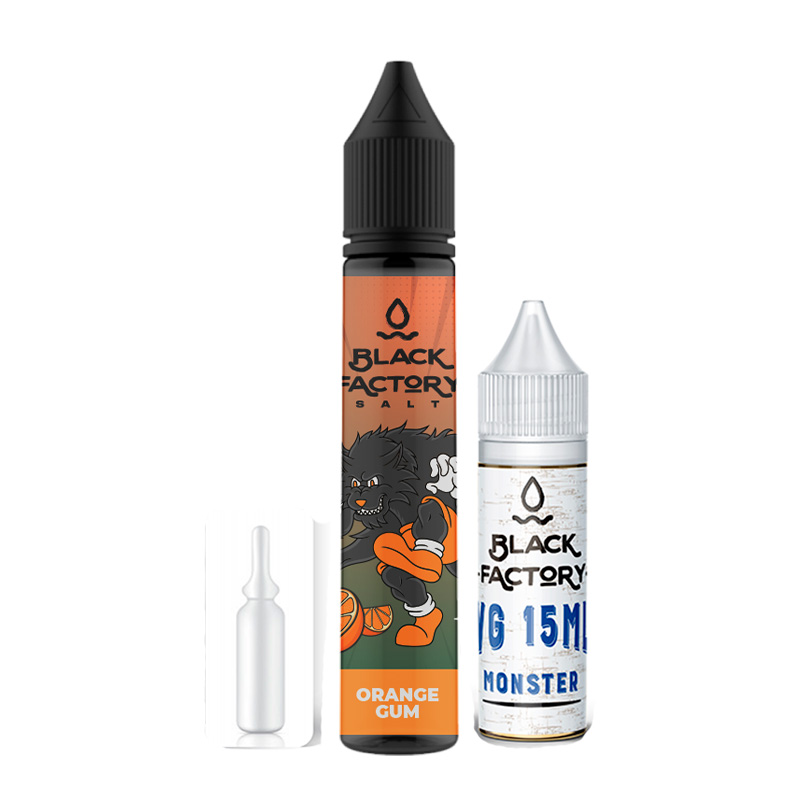 Набір Black Factory Salt Mixes Orange Gum, 30 мл